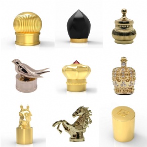 Creative Perfume Bottle Caps Metal Parfum Cap Lid Luxury Zamac Cap for Perfume Bottle