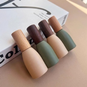 New Arrival Luxury 10ml Roll-on Glass Essential Oil Vials Morandi-Colored Empty Perfume Dispenser and Eye Cream