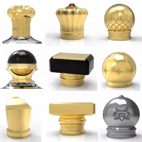 Custom Cosmetic Bottle Cover Simple Perfume Bottle Cap Metal Perfume Bottle Lid Can Be Customized