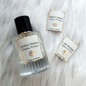 2024 China Factory New Custom Metal Logo Aluminum Embossed Adhesive Perfume Labels Cosmetic Glass Bottle Label Stickers