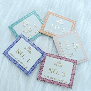 Accept Custom Sticker logo Embossed Metal Label Brand Perfume logo Stickers Designed for Custom Stickers