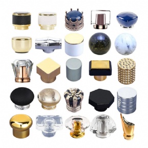 Wholesale High Quality Aluminum Plastic Fea15 Perfume Bottle Cap With Insert