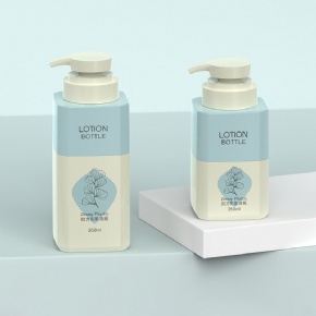 New Arrival Luxury Plastic Square Empty Shower Gel Shampoo Body Lotion 250ml 350ml 500ml 800ml 1000ml Conditioner Pump Bottle