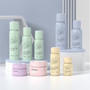 Empty Fine Mist Skincare Lotion Pump Screw Cap Container 50ml 100ml 120ml 150ml 200ml 250ml 300ml pink Plastic Spray Bottles