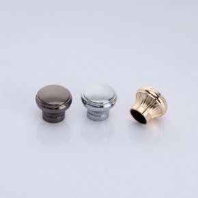 Low MOQ Luxury Zamac Metal Perfume Bottle Cap in Stock for High Quality Perfume Bottle