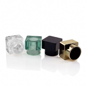 Special Shape Arabian Style Good Price Low MOQ Plastic Parfum Cap Gold Silver Crystal clear Parfum Surlyn Cap 15mm