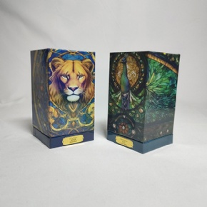Custom Embossing Logo Holographic Lamination Magnetic Perfume Bottle Box Gift Paper Packaging