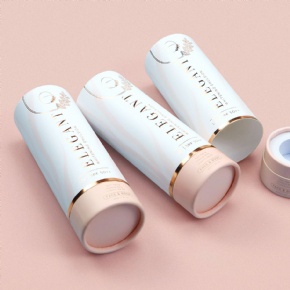 Custom Color Printing Paper Tube for Red Wine Tibetan Incense Short-Sleeved Socks Cylinder Packaging Box Handmade Paper