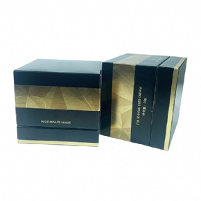 Customized Cosmetic Packaging Box Creative High-end Noblewoman Cream Heaven and Earth Cover Gift Box Essence Cream Mask Box