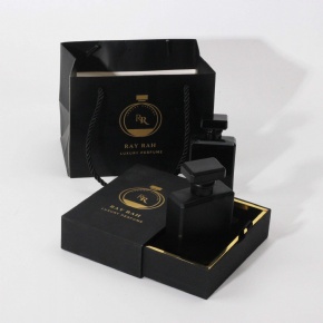 New Design Glass Bottle Cosmetic Packaging Empty Spray Bottle 30ml Perfume Box