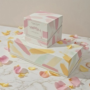 Wholesale Custom Logo Luxury Pink Paper Jars Scented Candle Gift Packaging Box for Candle