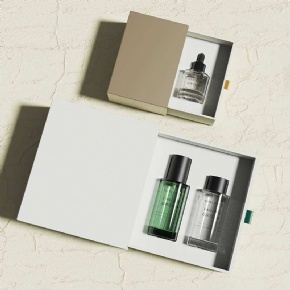 Skin Care Lotion Luxury Cosmetic Drawer Package Box Beauty Skincare Packaging Box for Perfume Bottle